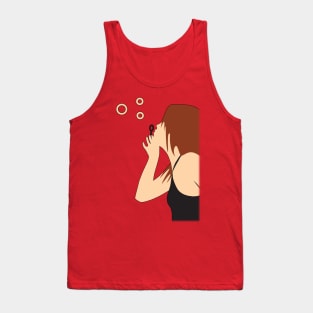 Bubble Girl Tank Top